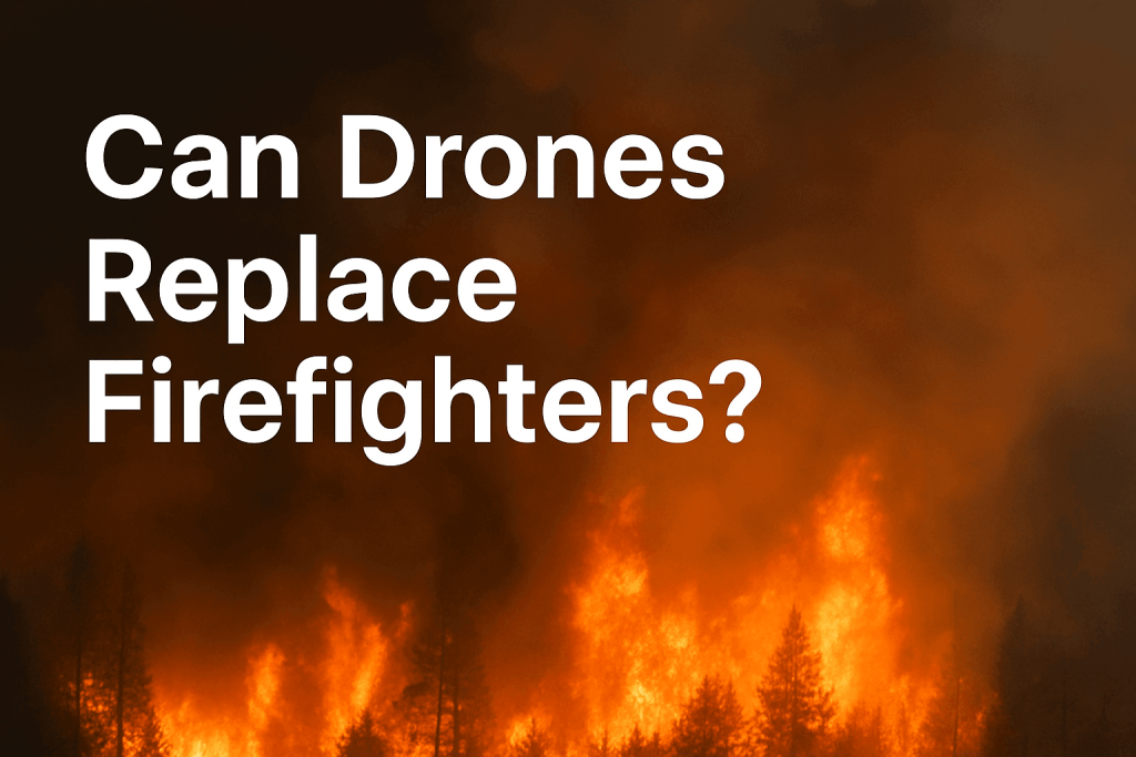 Can Drones Replace Firefighters?