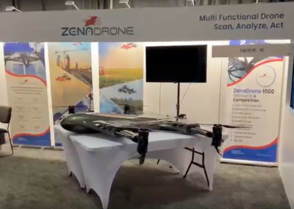 ZenaDrone 1000 in the AUVSI XPONENTIAL 2022