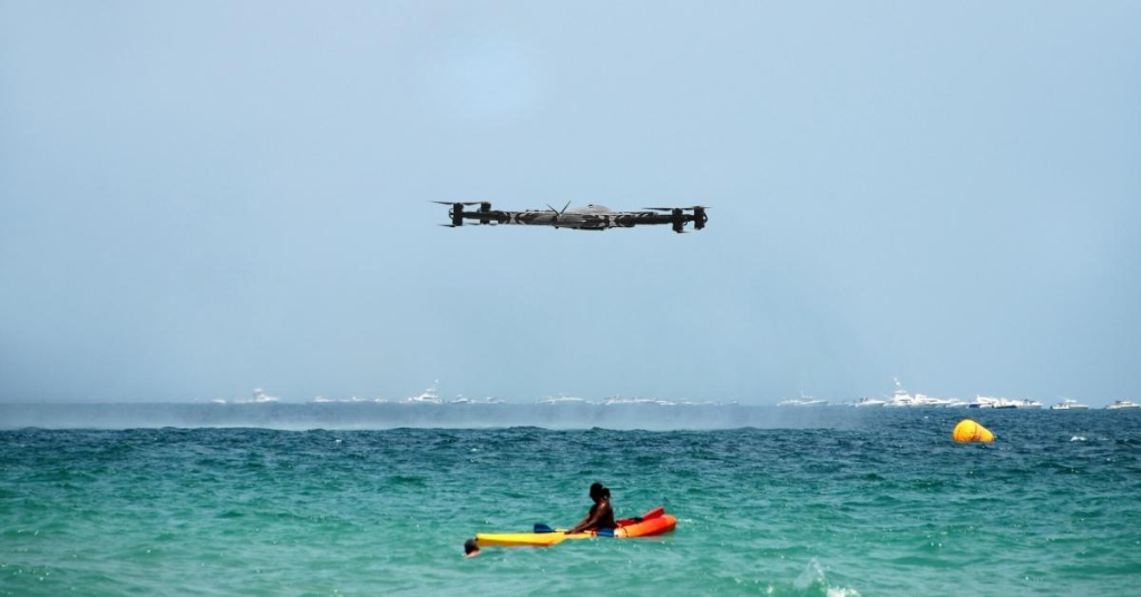 Fishing Drone with Bait Release